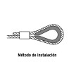 ‣ Bolsa 5 Guardacabos Cable 5/16" | Fiero