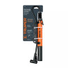 ‣ Mini bomba manual para bicicleta, 60 PSI... | Truper