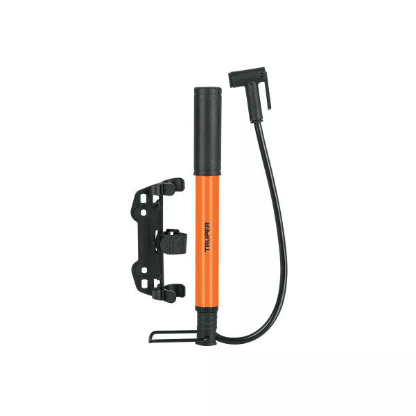 ‣ Mini bomba manual para bicicleta, 60 PSI... | Truper