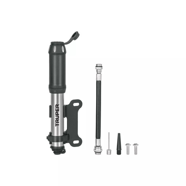 ‣ Mini bomba manual bicicleta, 75 PSI... | Truper