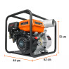 ‣ Motobomba autocebante 9HP agrícola... | Truper