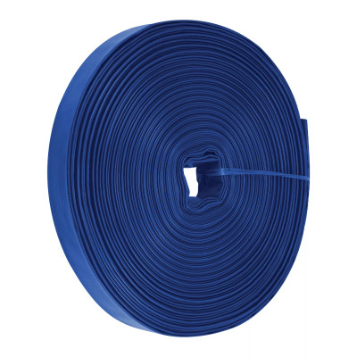 ‣ Rollo de manguera plana 2" x 100m motobomba... | Truper
