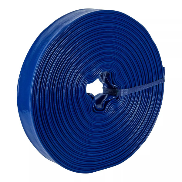 ‣ Rollo de manguera plana 2" x 50m | Truper