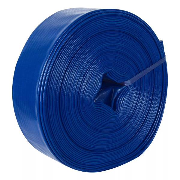 ‣ Manguera plana 4" x 50m descarga motobomba... | Truper