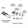 Pistola De Calor 2000 W Con 9 Accesorios, Profesional | Ferreterias Ferretodo Guatemala