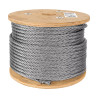 Cable rígido 1/2" de acero 7x7 hilos, 75 m, FIERO | Ferretería General Ferreterias Ferretodo