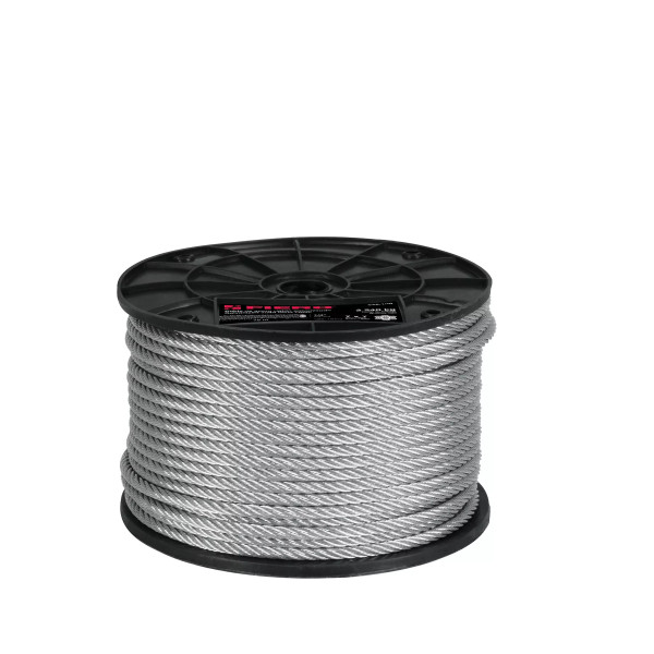 Cable rígido 1/4" de acero 7x7 hilos, 75 m, FIERO | Ferretería General Ferreterias Ferretodo