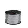 Cable rígido 1/4" de acero 7x7 hilos, 75 m, FIERO | Ferretería General Ferreterias Ferretodo