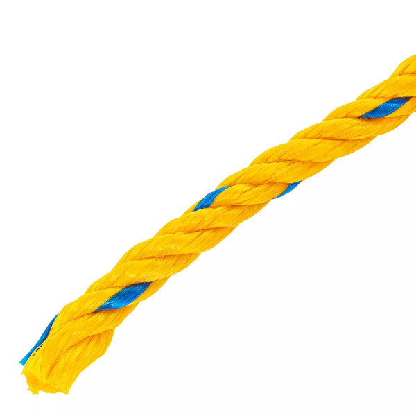 Cuerda amarilla de polipropileno 10 mm, rollo 22m | Ferretería General Ferreterias Ferretodo
