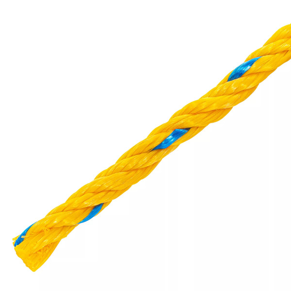 Cuerda amarilla de polipropileno 10mm, carrete 440m | Ferretería General Ferreterias Ferretodo