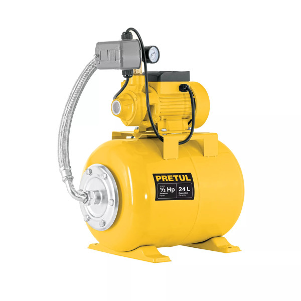 ‣ Hidroneumático 24L, bomba 1/2 HP... | Pretul