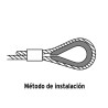 ‣ Bolsa 5 guardacabos para cable 1/2" | Fiero