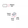 ‣ Casquillos de Aluminio 3/32" | Fiero