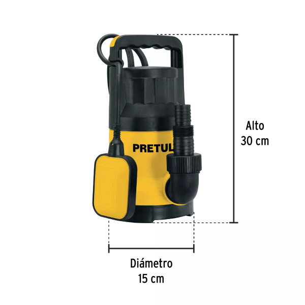 ‣ Bomba sumergible 1 HP para agua limpia... | Truper