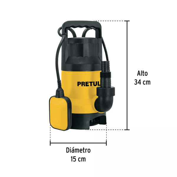 ‣ Bomba sumergible 1-1/2 HP agua sucia... | Pretul