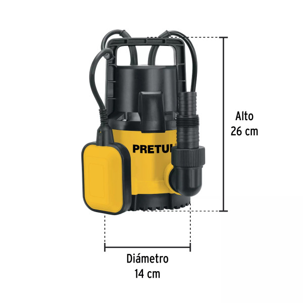 ‣ Bomba sumergible 1/2 HP agua limpia... | Pretul