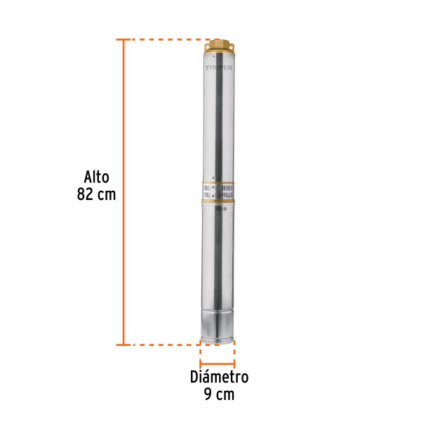 ‣ Bomba sumergible bala 1-1/2HP agrícola... | Truper