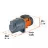 ‣ Bomba tipo jet 1/2 HP cabezal acero inox... | Truper