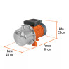 ‣ Bomba jet acero inox 3/4 HP TRUPER... | Truper