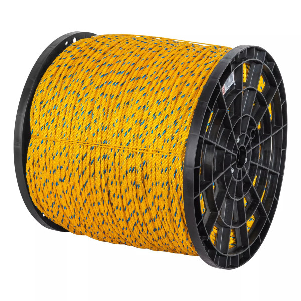 Cuerda amarilla de polipropileno 6mm, carrete 920mL | Ferretería General Ferreterias Ferretodo