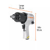 Kit de Llave de Impacto 1/2" Ind. con Estuche Plástico | Ferretería General Ferreterias Ferretodo