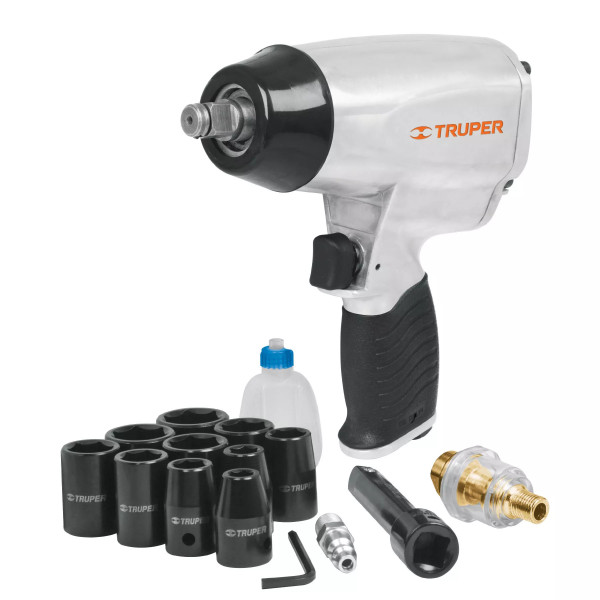 Kit de Llave de Impacto 1/2" con Estuche Plástico | Ferretería General Ferreterias Ferretodo