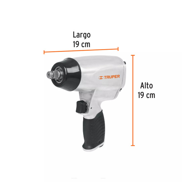 Kit de Llave de Impacto 1/2" con Estuche Plástico | Ferretería General Ferreterias Ferretodo