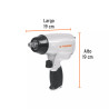 Kit de Llave de Impacto 1/2" con Estuche Plástico | Ferretería General Ferreterias Ferretodo