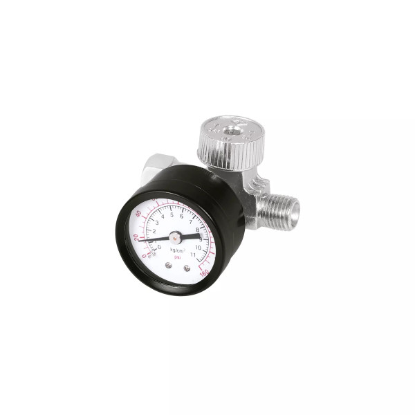 Regulador de Aire con Manómetro, Cuerda 1/4 Npt | Ferretería General Ferreterias Ferretodo