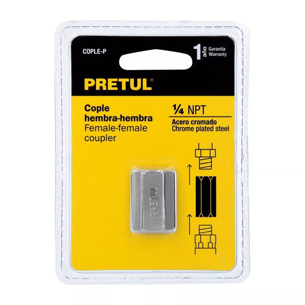 Cople Acero, Cuerda 1/4 Npt | Ferretería General Ferreterias Ferretodo