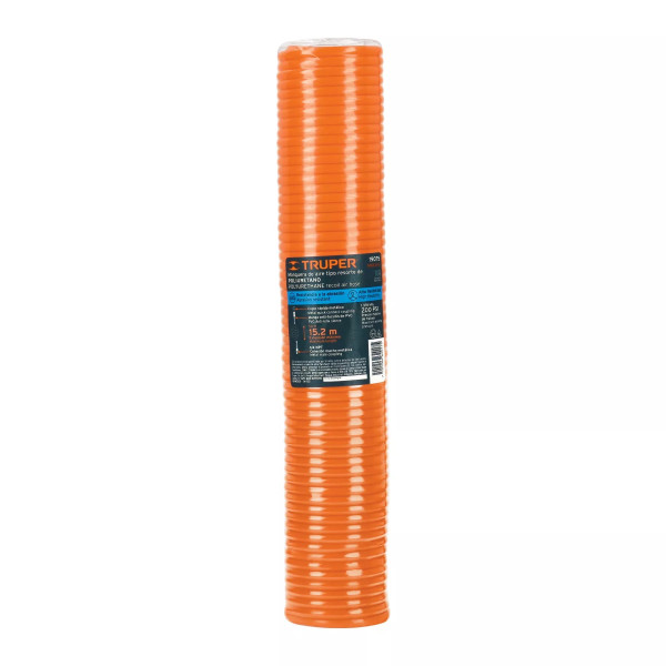 Manguera de 15.2M Tipo Resorte 1/4" para Compresor | Accesorios Herramientas Neumáticas Ferreterias Ferretodo