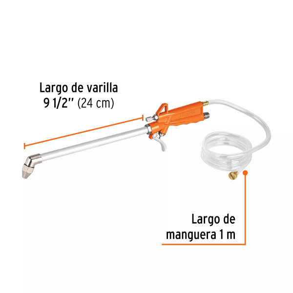 ‣ Pistola Limpieza Máquinas Truper 1/4 Npt | Ferretodo