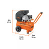 ‣ Truper Kit Compresor 25L 3Hp Manguera... | Ferretodo