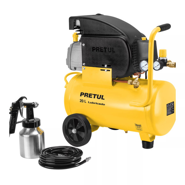 ‣ Kit Compresor 20L, 2-1/2 Hp Pretul | Ferretodo