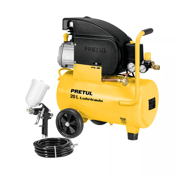 ‣ Kit Compresor 20l, Pistola Lvmp... | Ferretodo