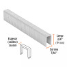 ‣ Caja 1000 Grapas Corona 7/16' Cal. 16, 19mm | Ferretodo