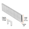 ‣ Caja 5000 Grapas 1/4" Cal. 18, 32mm | Ferretodo