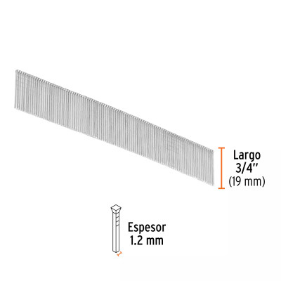 ‣ Caja con 5000 clavos cal. 18, 20 mm... | Truper