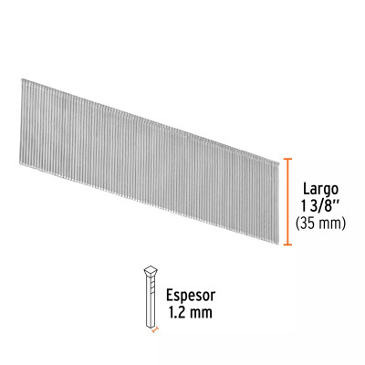 ‣ Caja 5000 clavos cal. 18, 35 mm CLNE-18... | Truper