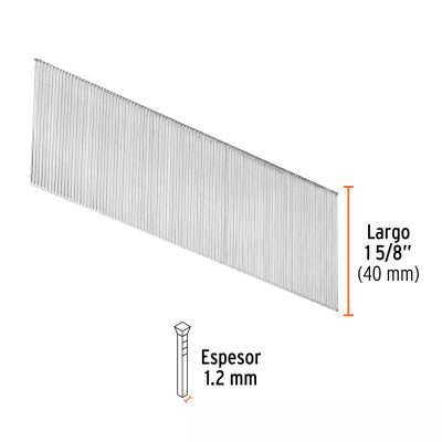 ‣ Caja 5000 clavos cal 18, 40 mm CLNE-18... | Truper