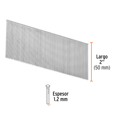 ‣ Caja 5000 clavos cal. 18, 50 mm CLNE-18... | Truper