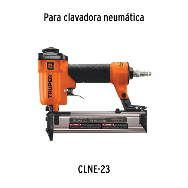 ‣ Caja con 10000 clavos cal. 23, 18 mm CLNE-23... | Truper