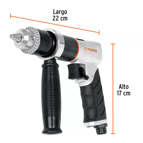 ‣ Taladro neumático reversible 1/2"... | Truper