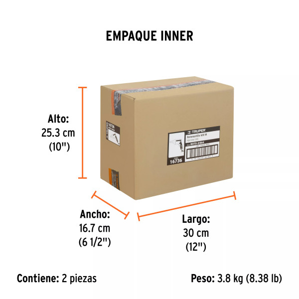 Rotomartillo 3/8' 600 W, Profesional, Truper | Herramientas Eléctricas