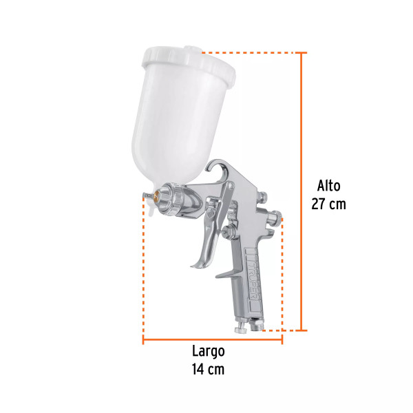 ‣ Pistola p/pintar LVMP 1.4 mm | Truper