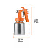 ‣ Pistola pintar baja presión 1.5 mm, naranja... | Truper