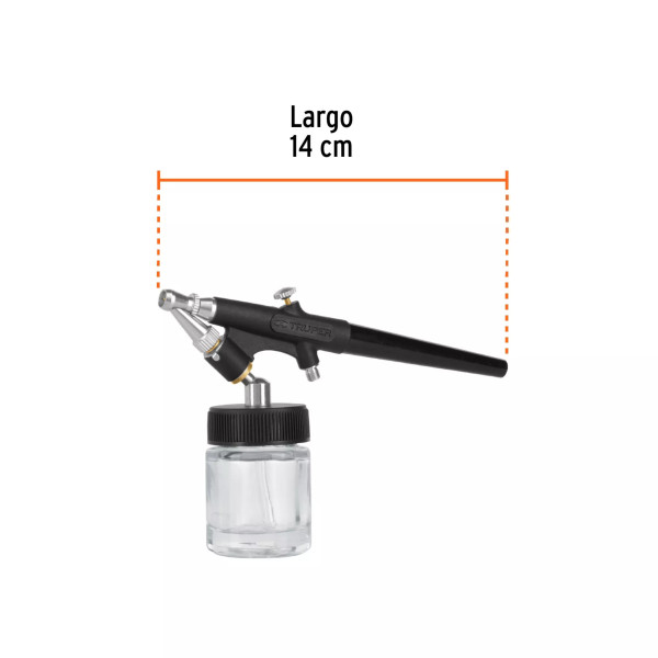 ‣ Pistola aerográfica de succión Truper | Truper