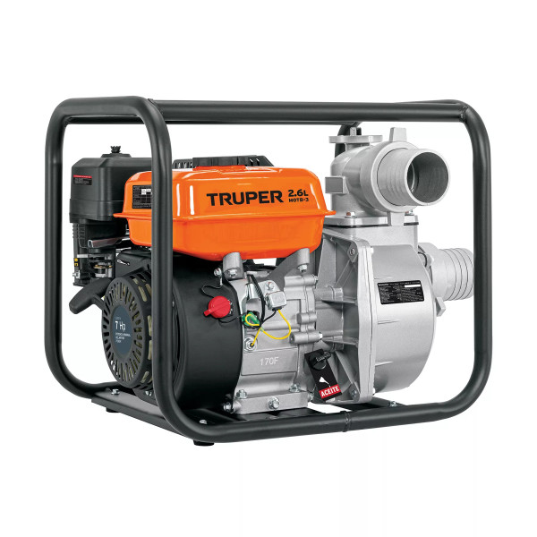 ‣ Motobomba Autocebante Gasolina 7HP... | Truper