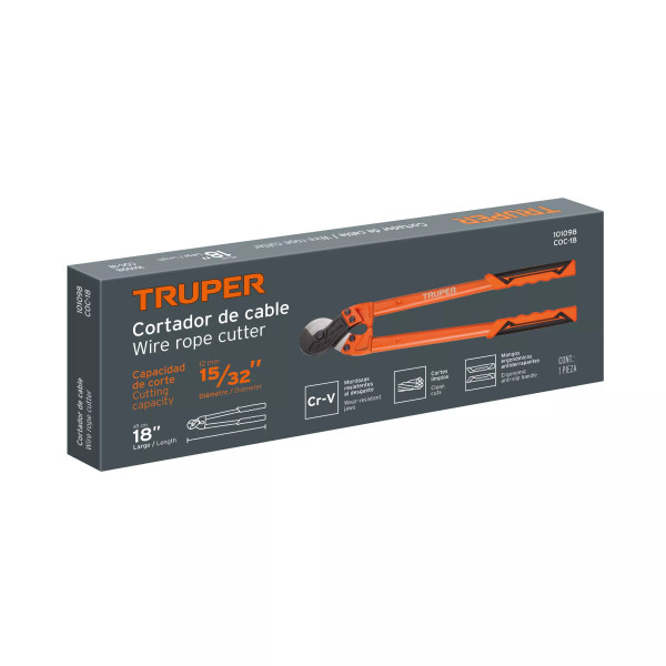 ‣ Cortador de 18" cable y alambre Truper | Truper