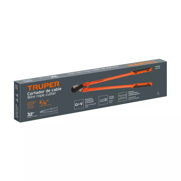 ‣ Cortador de 32" de cable y alambre... | Truper